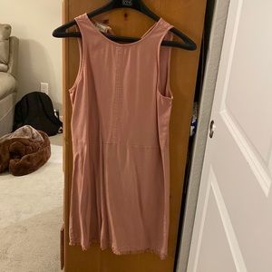Altar’d State dusty pink slip dress